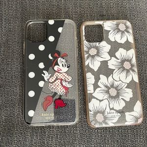 Slightly used Kate Spade iPhone 11 PRO MAx Phone cases